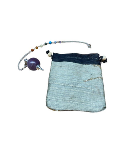 Image for pendel-met-ronde-amethist-en-een-ketting-met-7-kleine-chakras-edelstenen-met-gratis-buideltje-pendelen-spiritueel-nr31_2.jpg